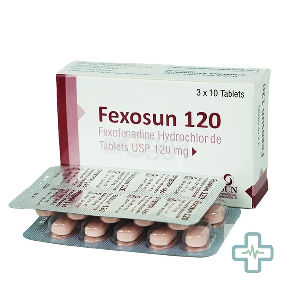 Fexosun 120 120 mg Tablet — Fexofenadine Hydrochloride
