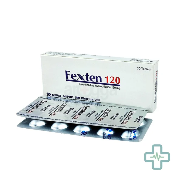 Fexten 120 mg Tablet — Fexofenadine Hydrochloride
