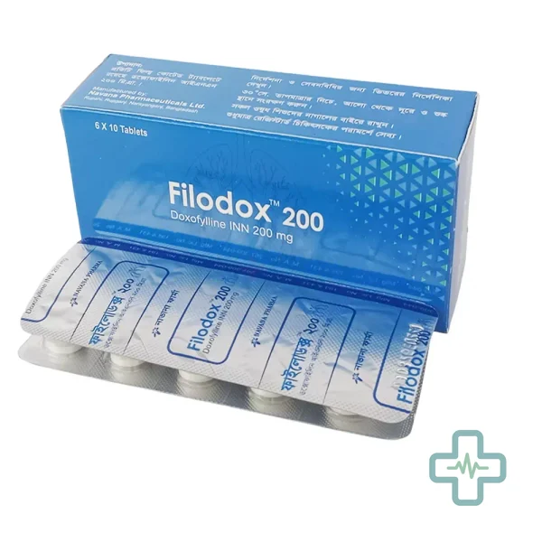 Filodox 200 200 mg Tablet — Doxofylline