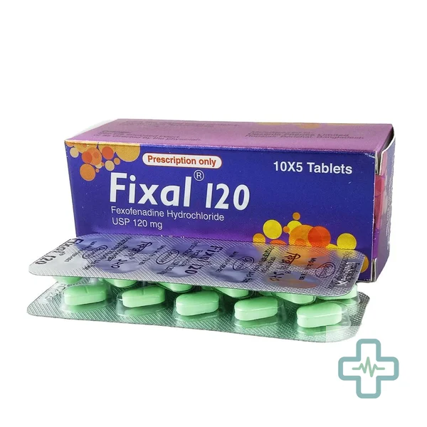 Fixal 120 mg Tablet — Fexofenadine Hydrochloride