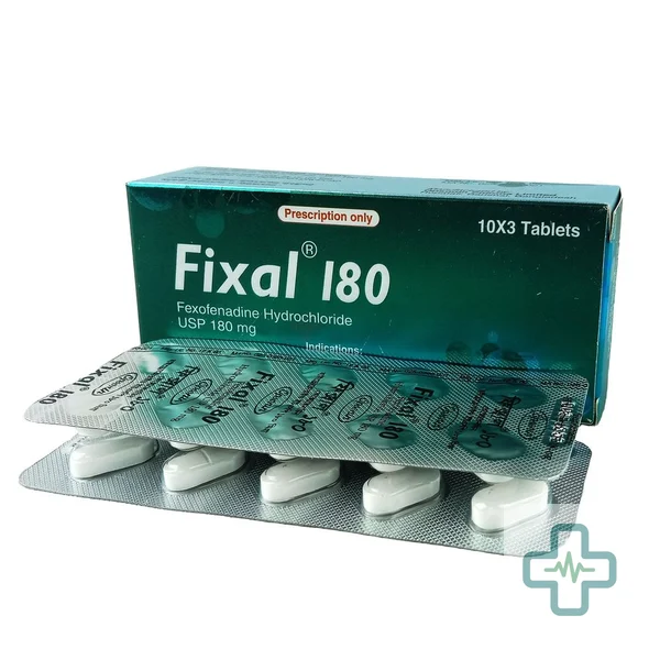 Fixal 180 mg Tablet — Fexofenadine Hydrochloride