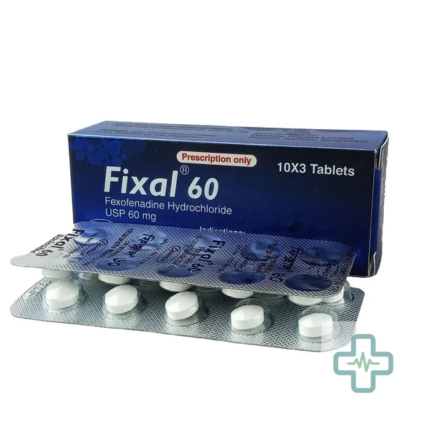 Fixal 60 mg Tablet — Fexofenadine Hydrochloride
