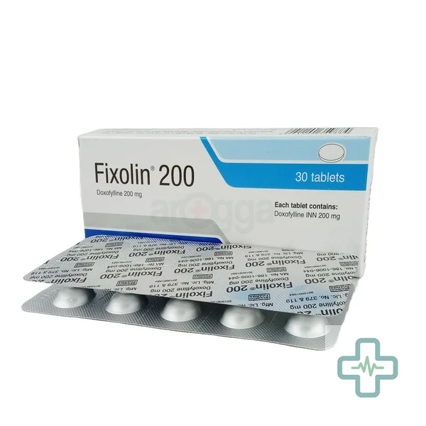 Fixolin 200 200 mg Tablet — Doxofylline