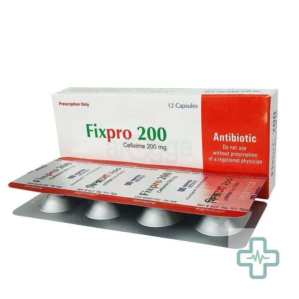 Fixpro 200 200 mg Capsule — Cefixime