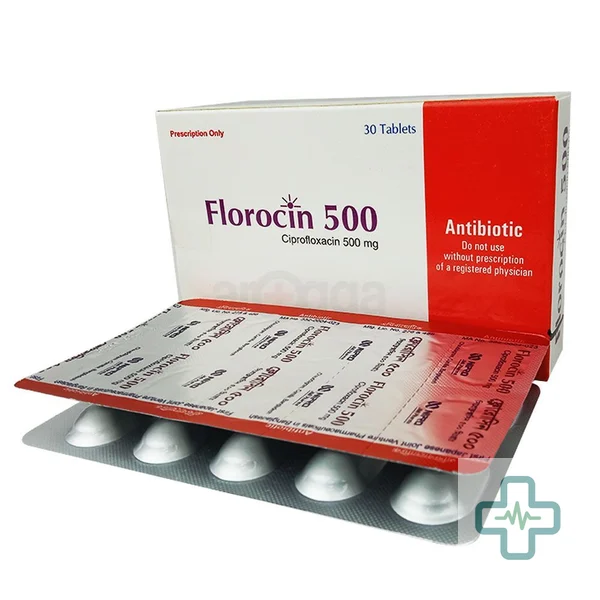 Florocin 500 mg Tablet — Ciprofloxacin