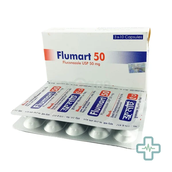 Flumart 50 mg Capsule — Fluconazole