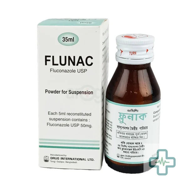 Flunac 50 mg/5 ml Powder For Suspension — Fluconazole