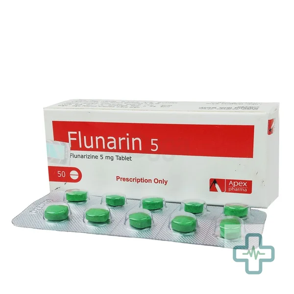 Flunarin 5 mg Tablet — Flunarizine