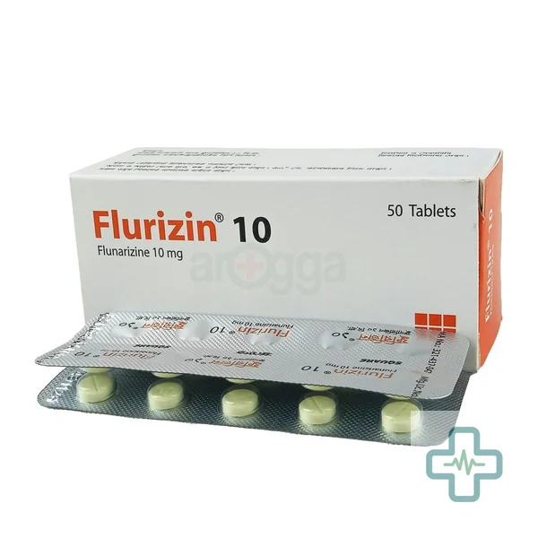 Flurizin 10 10 mg Tablet — Flunarizine