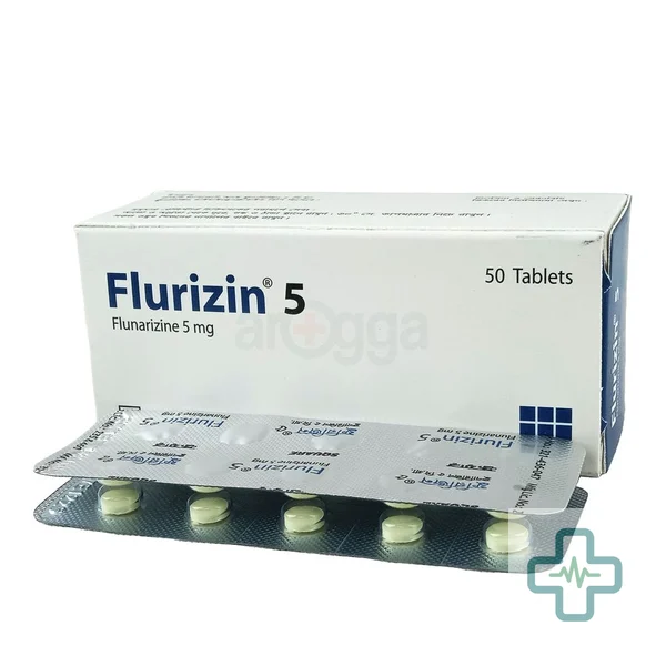 Flurizin 5 mg Tablet — Flunarizine