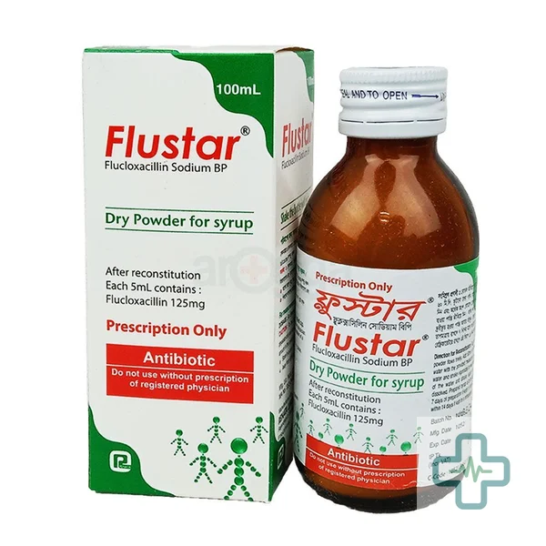 Flustar 125 mg/5 ml Powder For Suspension — Flucloxacillin