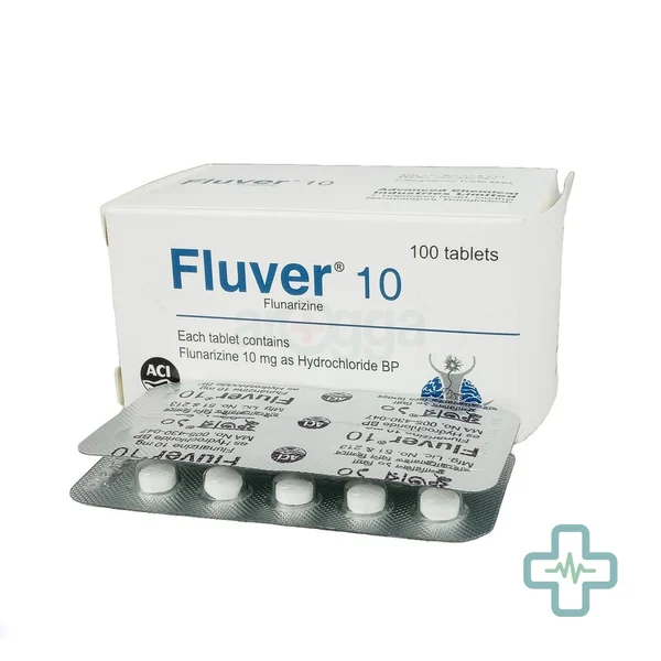 Fluver 10 mg Tablet — Flunarizine