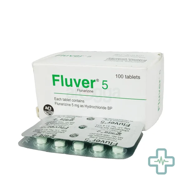 Fluver 5 mg Tablet — Flunarizine