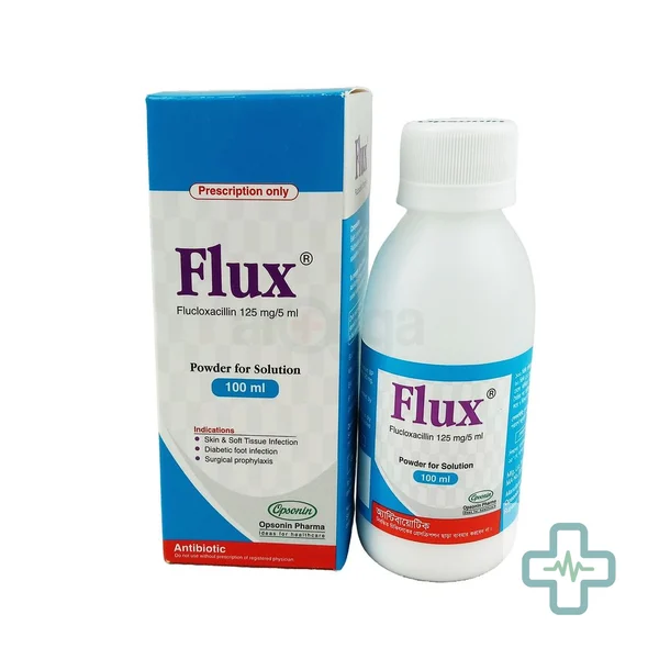 Flux 125 mg/5 ml Powder For Suspension — Flucloxacillin