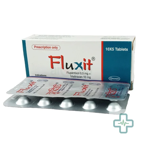 Fluxit 500 mcg + 10 mg Tablet — Flupentixol + Melitracen