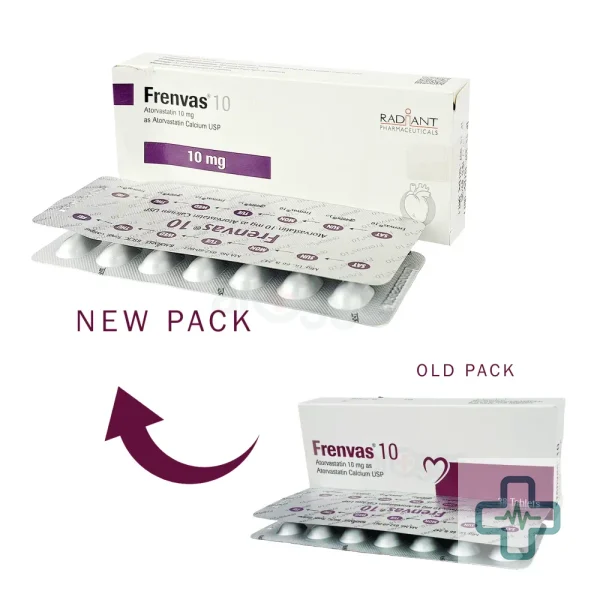 Frenvas 10 mg Tablet — Atorvastatin
