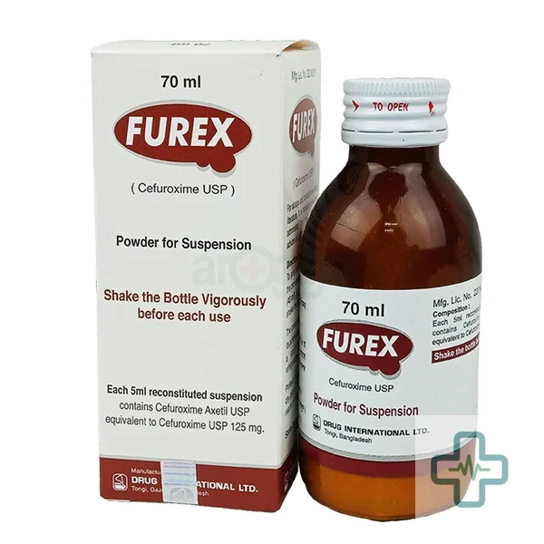 Furex 125 mg/5 ml Powder For Suspension — Cefuroxime