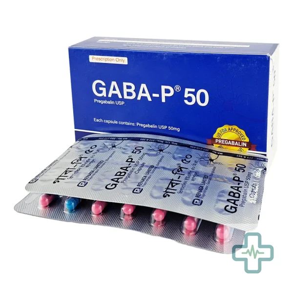 Gaba-P 50 mg Capsule — Pregabalin