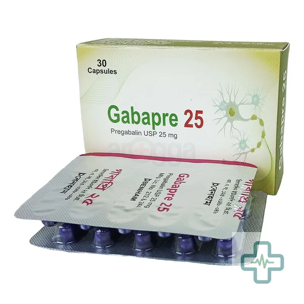 Gabapre 25 25 mg Capsule — Pregabalin