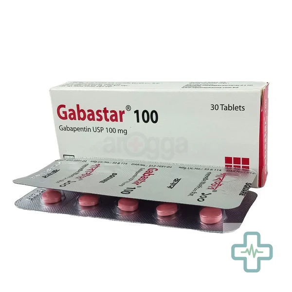 Gabastar 100 mg Tablet — Gabapentin