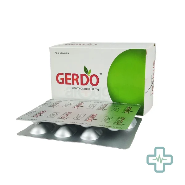 Gerdo 20 mg Capsule — Esomeprazole