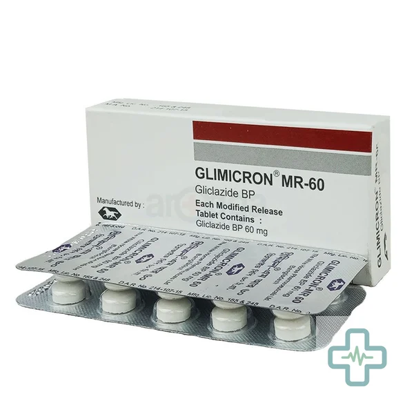 Glimicron MR 60 60 mg Tablet — Gliclazide