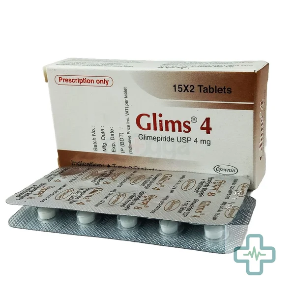 Glims 4 mg Tablet — Glimepiride