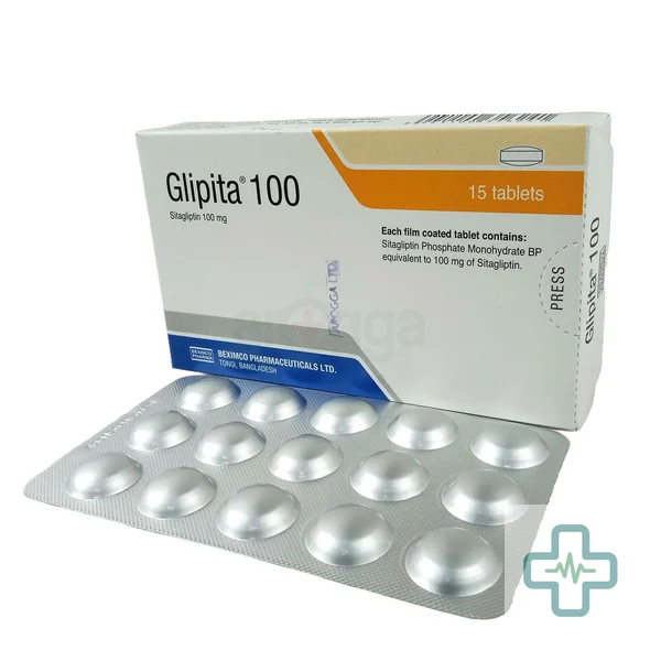 Glipita 100 mg Tablet — Sitagliptin