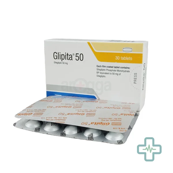 Glipita 50 mg Tablet — Sitagliptin