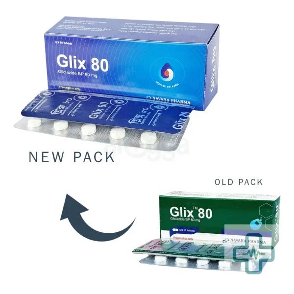 Glix 80 mg Tablet — Gliclazide