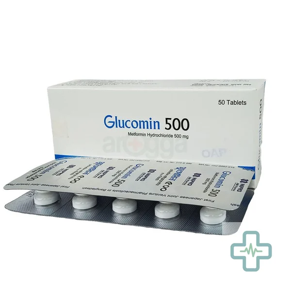 Glucomin 500 500 mg Tablet — Metformin Hydrochloride