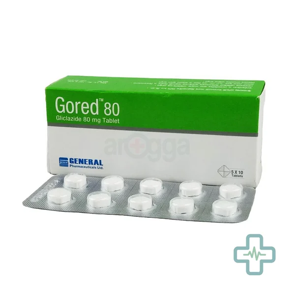 Gored 80 mg Tablet — Gliclazide