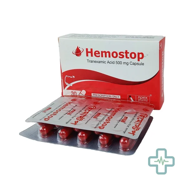Hemostop 500 mg Capsule — Tranexamic Acid