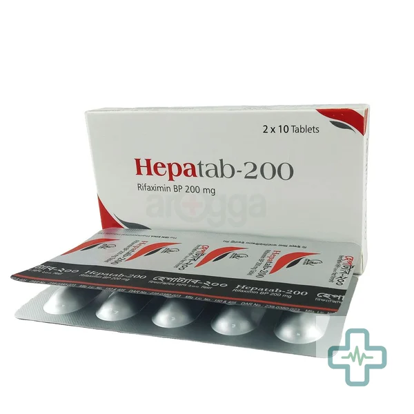 Hepatab 200 200 mg Tablet — Rifaximin