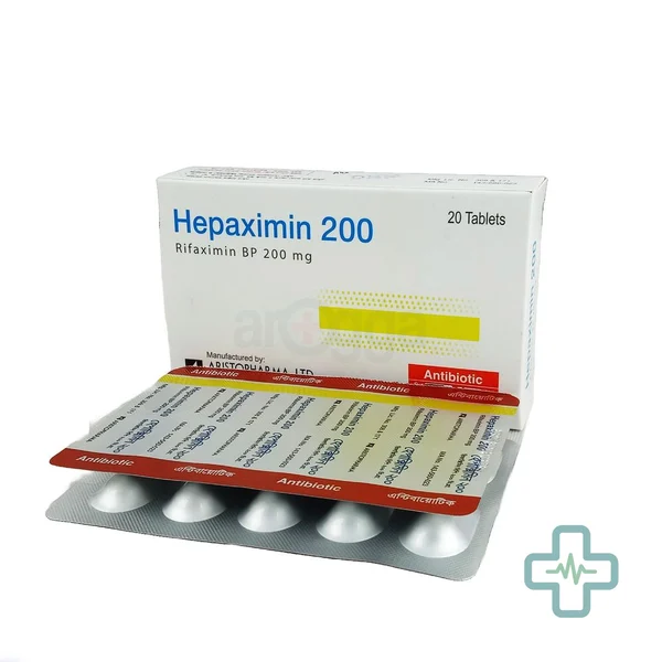 Hepaximin 200 200 mg Tablet — Rifaximin