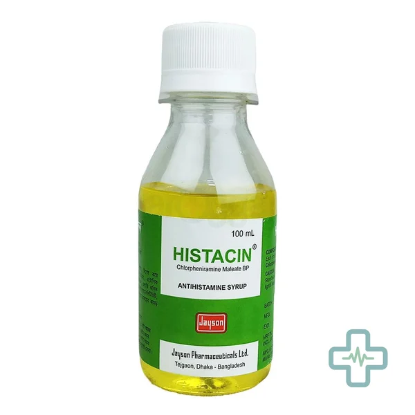 Histacin 2 mg/5 ml Syrup — Chlorpheniramine Maleate