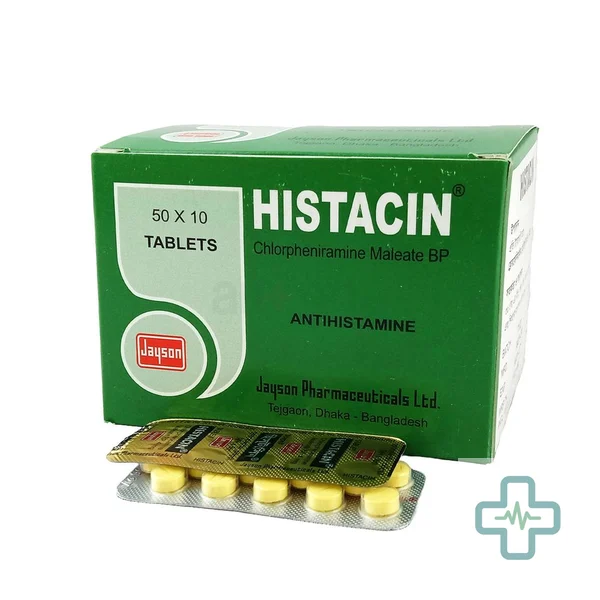Histacin 4 mg Tablet — Chlorpheniramine Maleate