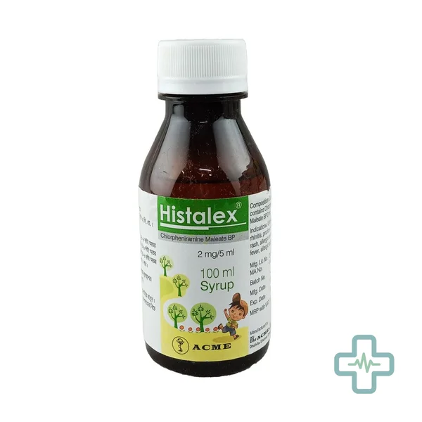 Histalex 2 mg/5 ml Syrup — Chlorpheniramine Maleate