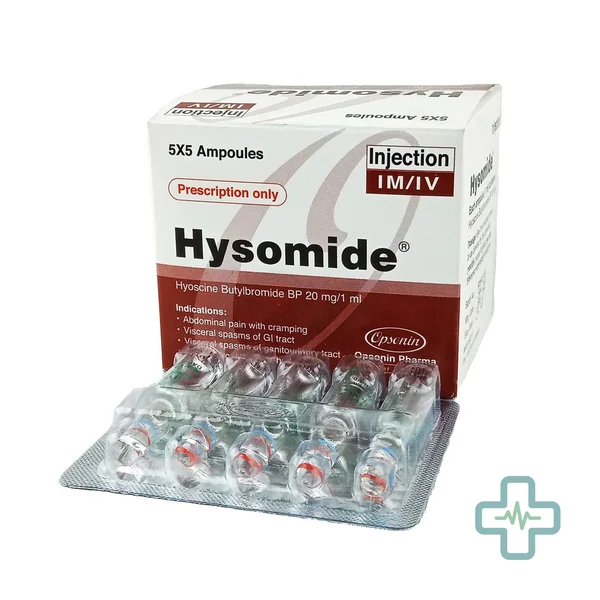 Hysomide 20 mg/ml Injection — Hyoscine Butylbromide
