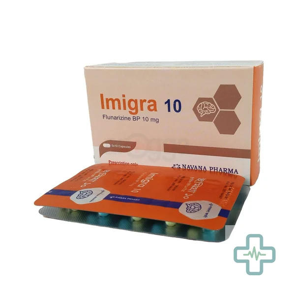 Imigra 10 mg Capsule — Flunarizine