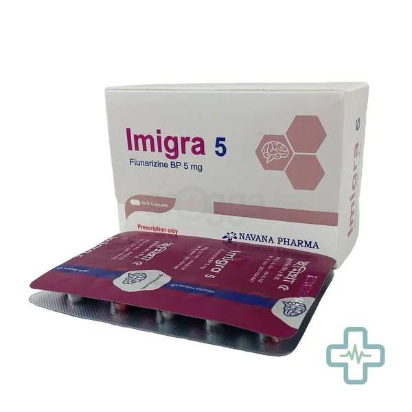 Imigra 5 mg Capsule — Flunarizine