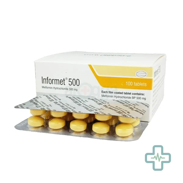 Informet 500 mg Tablet — Metformin Hydrochloride