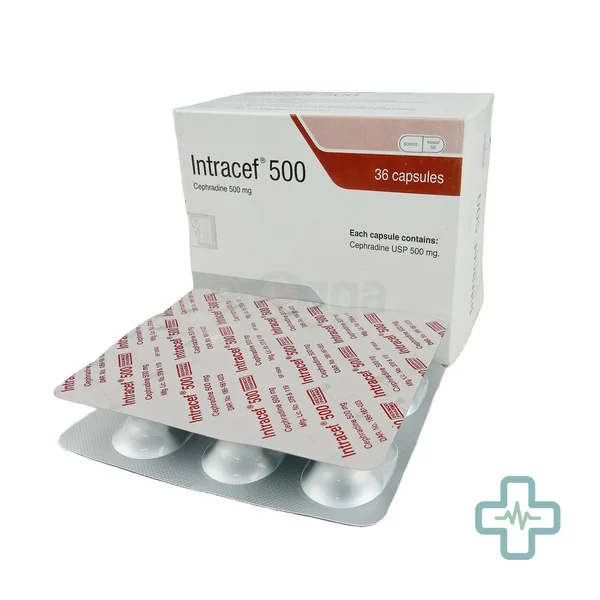 Intracef 500 mg Capsule — Cephradine