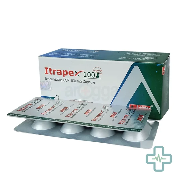 ITRAPEX 100 100 mg Capsule — Itraconazole