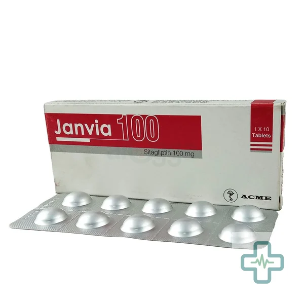 Janvia 100 mg Tablet — Sitagliptin