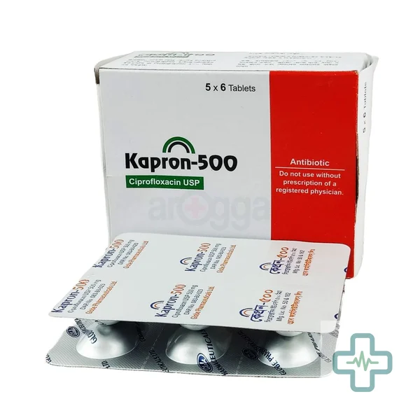 Kapron 500 mg Tablet — Ciprofloxacin