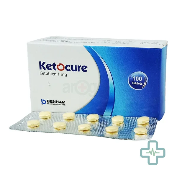 Ketocure 1 mg Tablet — Ketotifen