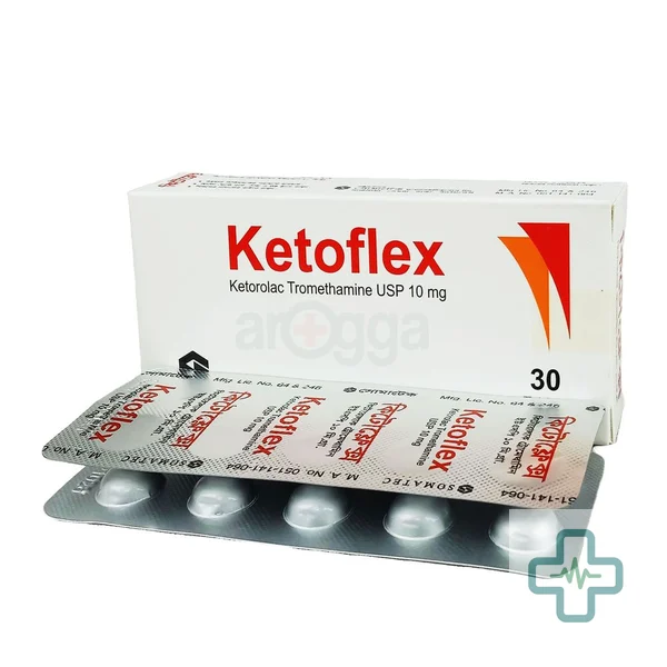 Ketoflex 10 mg Tablet — Ketorolac Tromethamine