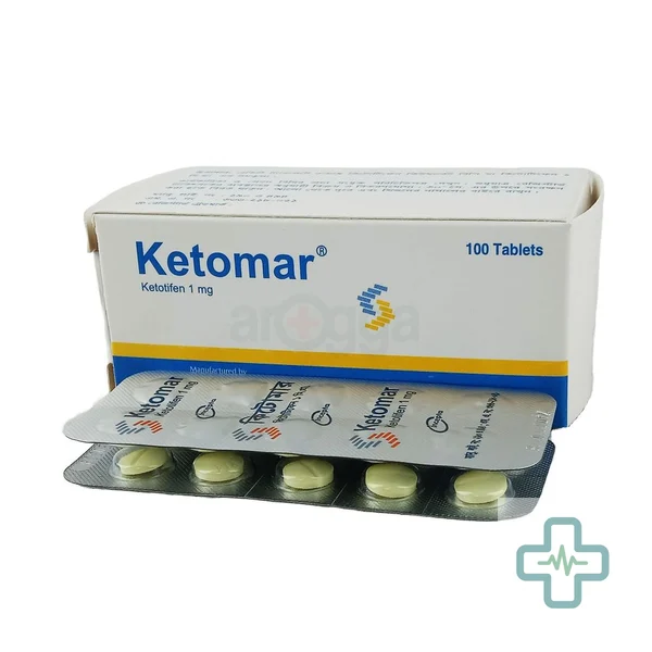 Ketomar 1 mg Tablet — Ketotifen