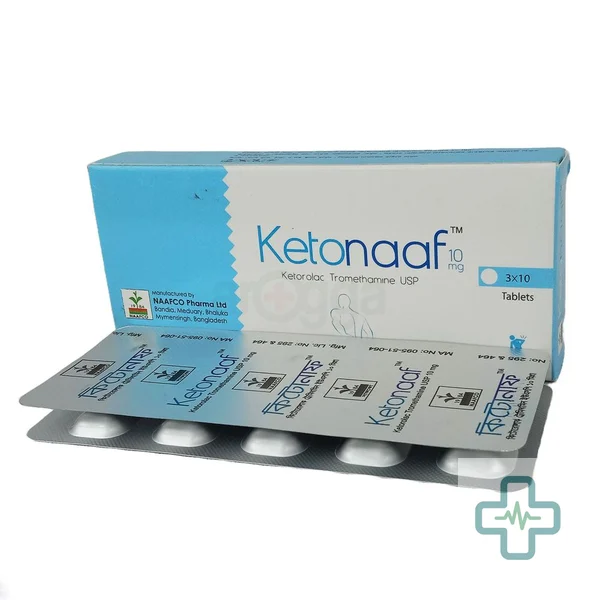 Ketonaaf 10 mg Tablet — Ketorolac Tromethamine